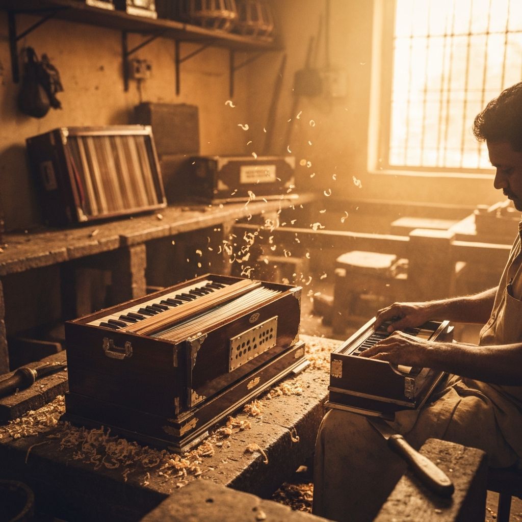 Ganpati Musicals artisan workshop